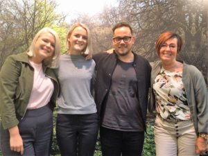 Alice, Anna, Darko & Helen på Kundcenter