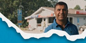 Fazel Eliassi på Ljusstadens Pizzeria